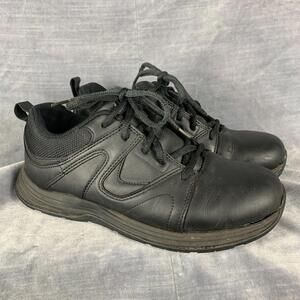 DAKOTA Mens Non-Safety FreshTech Anti-Slip Low-Cut 3026 Work Shoes Black 7